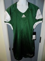 Adidas Youth Press Coverage Jersey Football Top Shirt Green Size M Youth NEW - £21.91 GBP