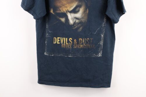 Vtg Y2K Mens Small Faded 2005 Devils & Dust Tour Bruce Springsteen Band T-Shirt Item image 3
