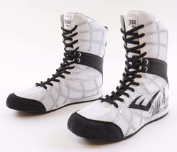 Mike Tyson Signed Everlast Professional Boxing Shoes (Tyson) - £277.37 GBP