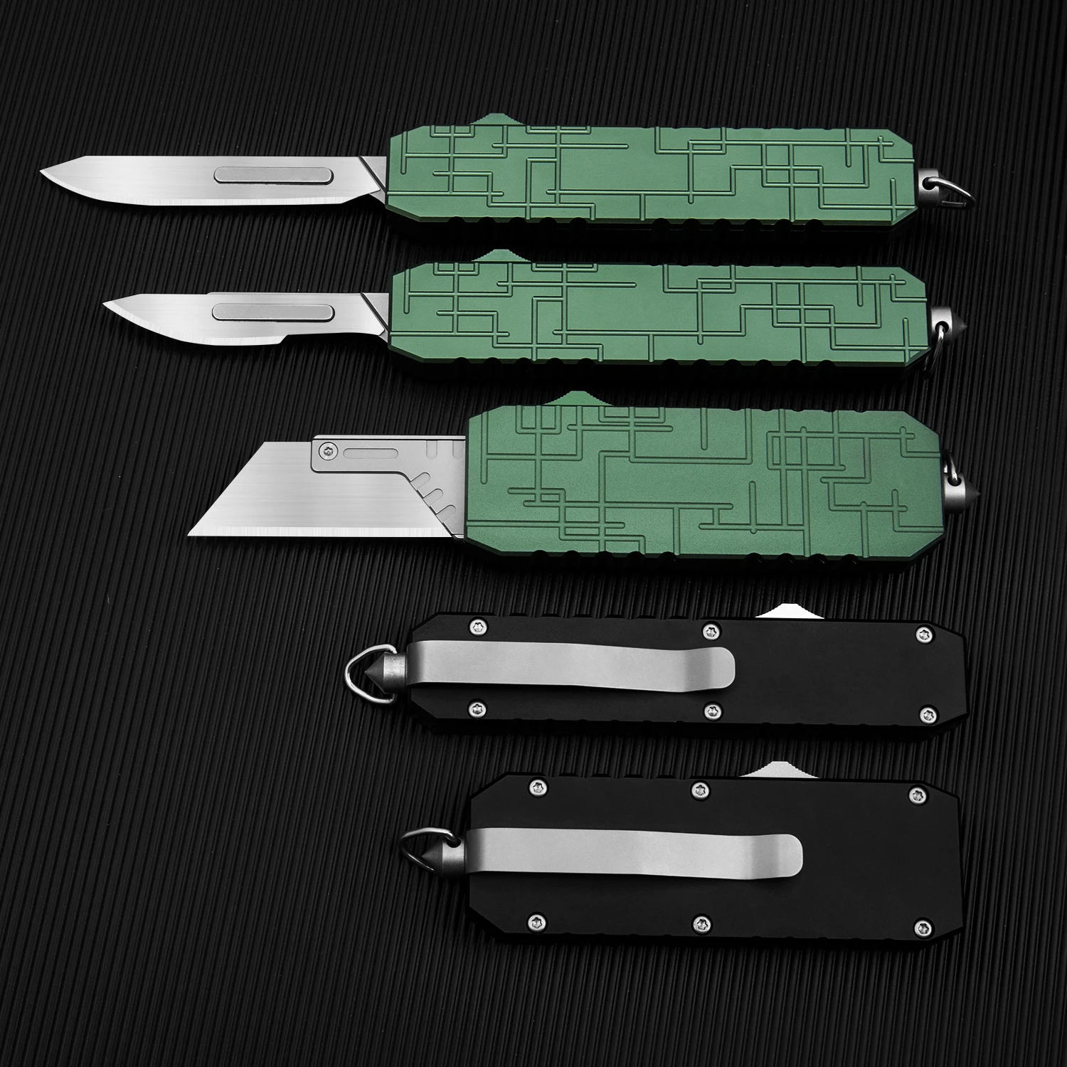 Aluminum Alloy EDC Utility Knife Outdoor Multifunctional EDC Electrical And - £41.73 GBP