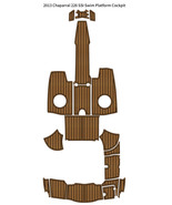 2013 Chaparral 226 SSI Swim Platform Step Boat EVA Foam Teak Deck Floor Pad - $799.00