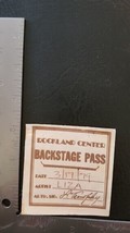 LIZA MINNELLI - VINTAGE ROCKLAND CENTER 1979 USED CLOTH CONCERT BACKSTAG... - $18.00