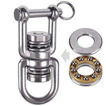 Swing Swivel With 2 Bearing, 360 Rotation, 770Lb Capacity, Safest Rotati... - £22.37 GBP