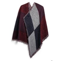 Women Winter Warm Scarf 74.8x25.6In Long Soft Knitted Shawl Extra Thick Plaid... - £25.97 GBP