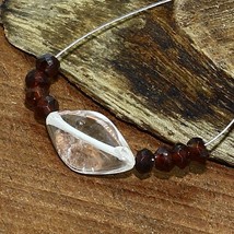 Crystal Quartz Smooth Marquise Garnet Beads Briolette Natural Loose Gemstone - £2.83 GBP