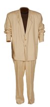 Tabi&#39;s Characters Men&#39;s Deluxe Miami Vice 80&#39;s Detective Theatrical Costume, Bei - £235.90 GBP+