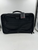 TUMI Made in USA Black Ballstic Nylon Carry On Garment Bag Briefcase Loc... - €47,83 EUR