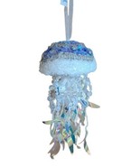 December Diamonds 05-05151 Blue Jeweled Jellyfish 7.5 Christmas Ornament - $18.66