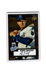 2007 Topps 52 Chrome Kansas City Royals Baseball Card #2 Angel Sanchez 1705/1952 - £0.78 GBP