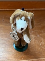 Boyd’s Bears Wuzzies Miniature Plush Brown &amp; Cream Jointed Puppy Dog Stuffed Ani - £11.70 GBP