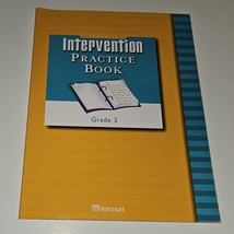 Trophies Intervention Practice Book Grade 3 Workbook Harcourt NEVER USED - £7.75 GBP