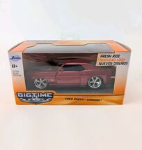 JADA TOYS Bigtime Muscle 1969 Camero SS 1/32 Scale Red - $19.99