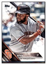 2016 Topps Holiday Denard Span  San Francisco Giants #HMW113 Baseball
  card   M - $1.49