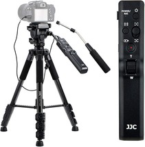 Video Remote Control Tripod For Sony Fdr-Ax53 Ax43 Ax33 Ax100 Ax700 Hdr-Cx405 - £82.87 GBP