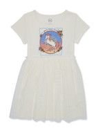 Wonder Nation Tutu Dress Girls Unicorn Positive Energy XL 14-16 Plus Ivo... - £11.82 GBP