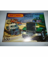 VINTAGE DIECAST MATCHBOX 1982/83 CATALOG- GOOD SHAPE - H32 - $70.03 MXN
