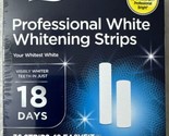 Equate Professional Whitening Strips 36 Strips 18 Treatments Brand New - $24.98