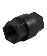Inline Poppet Check Valve 685 Series PP 1/2 FPT - BUNA - $21.44 CAD