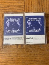The Famous Hits Of World War 2 Cassette - £48.60 GBP