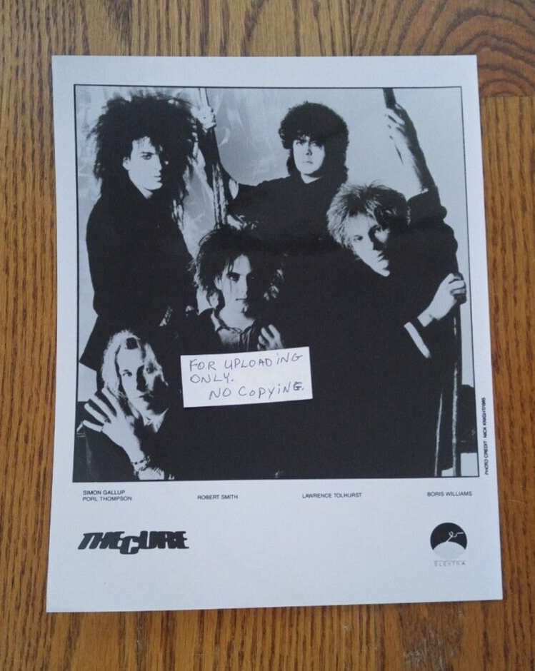 THE CURE PROMO BLACK&amp;WHITE 8X10 INCHES HIGH-QUALITY GLOSSY PHOTO 1985!! ... - $2.29