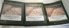 Great Courses -Shakespeare’s Tragedies - Part 1 &amp; Part 2 - 12 cd&#39;s &amp; Gui... - $14.85