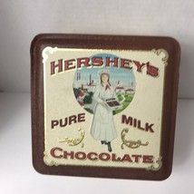 Vtg 1992 Hershey&#39;s Pure Milk Chocolate Collectible Metal Tin Edition #2 - $6.19