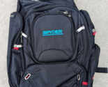 Leed’s Checkmate Laptop Travel Work Bag Black Backpack Promo Spyder - £39.83 GBP