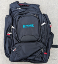 Leed’s Checkmate Laptop Travel Work Bag Black Backpack Promo Spyder - £39.86 GBP