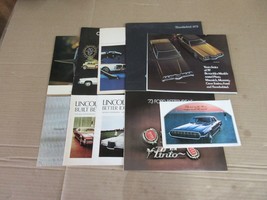 Vintage Lot of 10 Ford Lincoln Mercury 1967-1973 Dealer Sales Brochures  E9 - £116.39 GBP