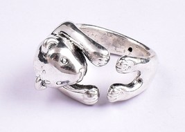 Sterling Solid Silver Tiger Ring Gothic Ring Unisex Casual Wear Ring For Gift - £43.86 GBP