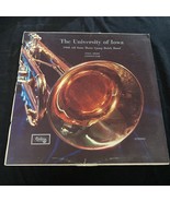 University of IOWA 1968 All State Music Camp Black Band LP - £33.54 GBP