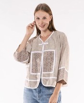 Lanna Brown by Iyana Ki ~ Linen Cardigan - £321.42 GBP