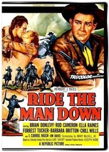 Ride the Man Down 1952 DVD - Rod Cameron, Forrest Tucker, Jim Davis, Ella Raines - £9.10 GBP