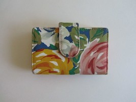 Safe Keeper Floral Multicolor And Pink Inside Wallet Multi Compartment - £7.99 GBP