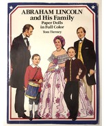 Abraham Lincoln and His Family paper dolls by Tom Tierney - £11.79 GBP