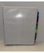 Heavy Duty 3 Ring Binder With Divider Tabs - $12.34 CAD
