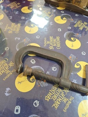 Vintage J.H. Williams CC-404 Deep Throat Clamp C-Clamp Item image 8