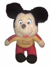 Knickerbocker Disney Mickey Mouse Power Plush Vintage - $11.47