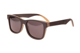 New Premium Wooden Polarized Ebony Ginkgo Sunglasses 55mm with Engraved ... - $39.55
