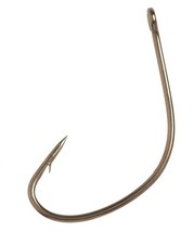 EAGLE CLAW 186F-1/0 Baitholder Hook, Size 1/0, Pack of 50,  Worms and Chunk Bait - £8.43 GBP