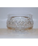 EXQUISITE VINTAGE SIGNED WATERFORD CRYSTAL BEAUTIFULLY CUT 7 1/4&quot; FOOTED... - £97.30 GBP