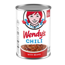 Wendy's Chili With Beans, Canned Chili, 15 oz., Pak Of 6  - $33.00