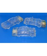 Avon Clear Decanter Cars - Set of 3 - $27.00