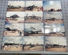 Airshow Photographs 1980s / 90s Military Airforce Stealth Fighter Jets - $250.43 MXN