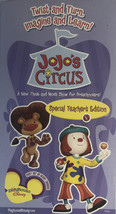 Jo Jo&#39;s Circus Twist And Turn Imagine And Learn VHS-TESTED-RARE VINTAGE-SHIPN24HR - $15.89