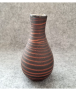 Gotek Colonia Tovar Venezuela Vase Tall Striped Handmade Studio Pottery ... - $35.56 CAD
