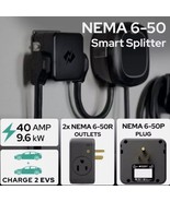 Neocharge NEMA 14-50 NC50 EV Charge Smart Splitter Black 1450 6-50R - $256.49