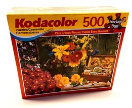 Kodacolor Puzzle 500 Piece Jigsaw  18 15/16 x 26 3/4 inches NIB Flowers - £9.11 GBP