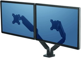 Platinum Series Dual Monitor Arm For Monitors Up to 27" Black 8042501 - £160.46 GBP