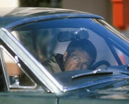 Bullitt Steve McQueen in his Mustang looking through windshield 8x10 inch photo - £7.29 GBP